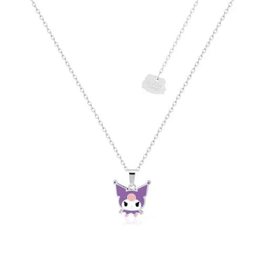 Techzone Geelong ECC Sanrio Hello Kitty Kuromi Necklace Silver